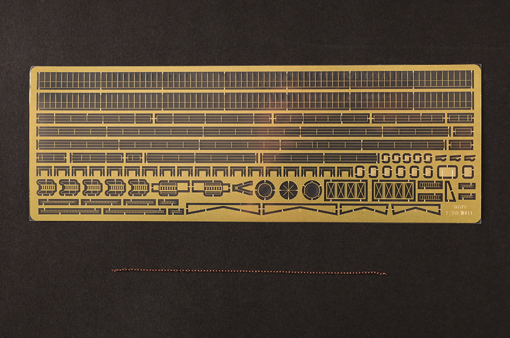 Fotograbados de la maqueta del buque HMS General Wolfe en escala 1:350 de Hobby Boss referencia 86519