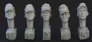 HORNET (1/35) German Heads w/ M43 Field Cap WWII (HGH19)