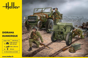 HELLER (1/35) Diorama Dunkerque