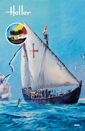 HELLER (1/75) Carabela La Niña (Starter Kit)