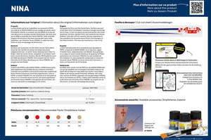 HELLER (1/75) Carabela La Niña (Starter Kit)