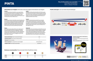 HELLER (1/75) Carabela La Pinta (Starter Kit)