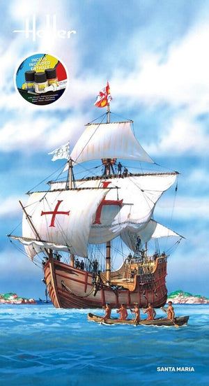 HELLER (1/75) Carabela Santa María (Starter Kit)