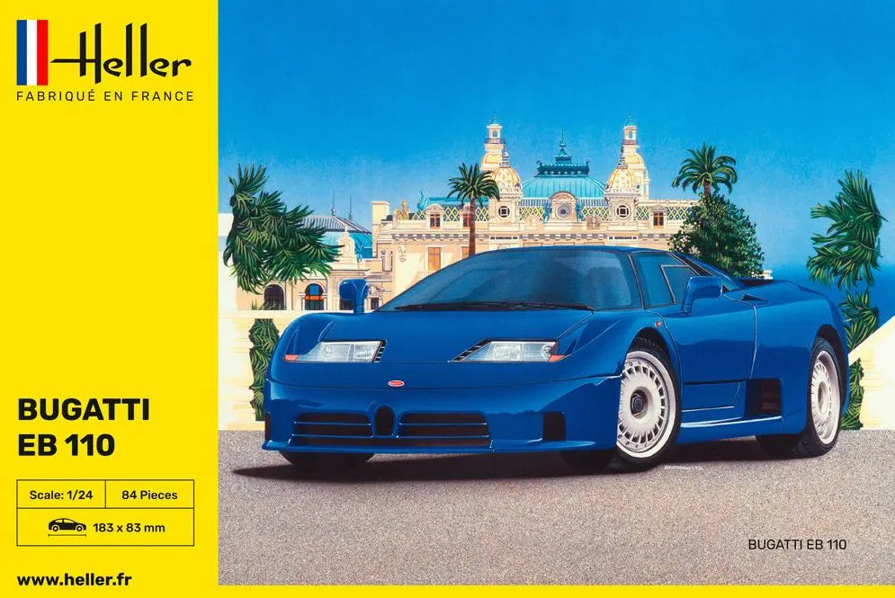 HELLER (1/24) Bugatti EB 110