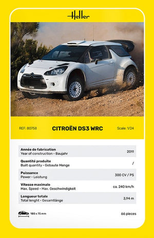 HELLER (1/24) Citroen DS3 WRC