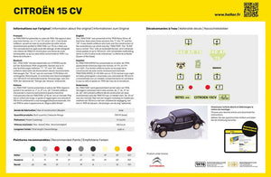 HELLER (1/24) Citroen 15 CV