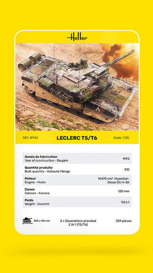 HELLER (1/35) Leclerc T5/T6