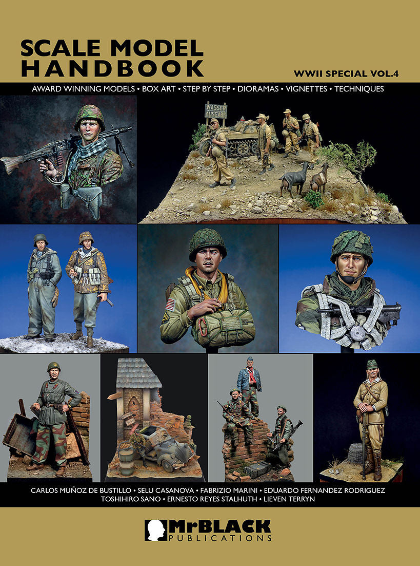 Portada de la revista How to Volumen 4 de Mr Black Publications, 86 páginas con trabajos de distintos modelistas