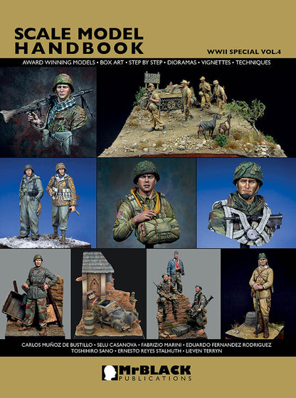 Portada de la revista How to Volumen 4 de Mr Black Publications, 86 páginas con trabajos de distintos modelistas