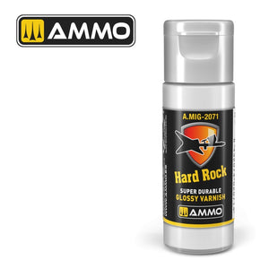 Bote de 20ml de barniz brillante Hard Rock de Ammo con referencia 2071