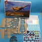 Componentes de la maqueta del caza británico Hawker Hurricane Mk.I Trop en escala 1:32 de Fly referencia 32017