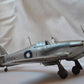 Vista lateral derecha de la maqueta del caza británico Hawker Hurricane Mk.I Trop en escala 1:32 de Fly referencia 32017