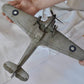 Vista inferior de la maqueta del caza británico Hawker Hurricane Mk.I Trop en escala 1:32 de Fly referencia 32017