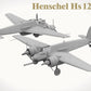 Vistas laterales de la maqueta del avión Hs129 B3 en escala 1:48 de Takom con referencia 48002
