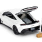 Foto del maletero y equipaje que incluye la maqueta del Honda Prelude BF1 en escala 1:24 de Tamiya refrencia 24373