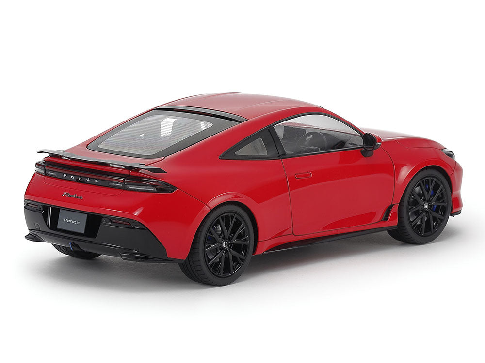 Foto de la maqueta del Honda Prelude BF1 en rojo y en escala 1:24 de Tamiya referencia 24373