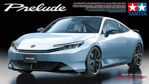 Foto de la caja de la maqueta del Honda Prelude BF1 en escala 1:24 de Tamiya referencia 24373