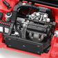 Detalle motor de la maqueta del Honda Prelude XX en escala 1:24 de Tamiya referencia 24032