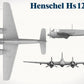 Perfiles HS-129 B2 de la caja edición especial y limitada con 2 Hs-129, pilotos y Panther, todo en escala 1:48 de Takom referencia 48001W