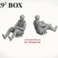 Pilotos de la caja edición especial y limitada con 2 Hs-129, pilotos y Panther, todo en escala 1:48 de Takom referencia 48001W