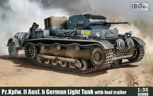 IBG MODELS (1/35) Pz. II Ausf. b German Light Tank with fuel trailer