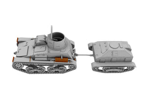 IBG MODELS (1/72) Typ 94 Japanische Tankette mit Anhängern
