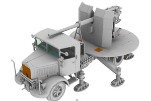 IBG MODELS (1/72) Italienische Maschinenkanone 3Ro mit 90/53 90-mm-Flugabwehrkanone