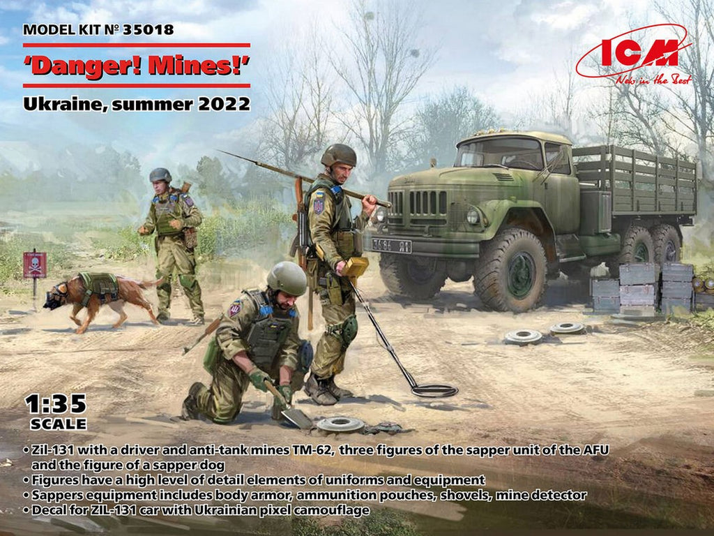 ICM (1/35) 'Danger! Mines!' Ukraine, summer 2022