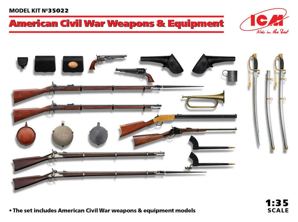 ICM (1/35) American Civil War Weapons & Equipment