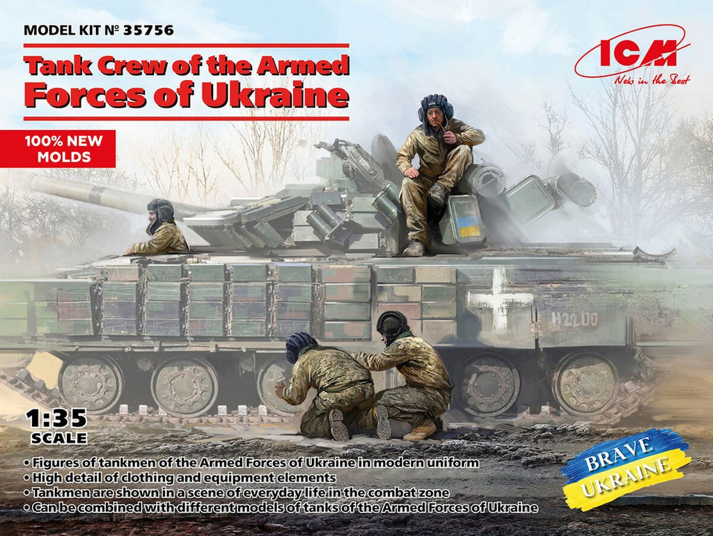 ICM (1/35) Tank Crew Of The Armed Forces Of Ukraine