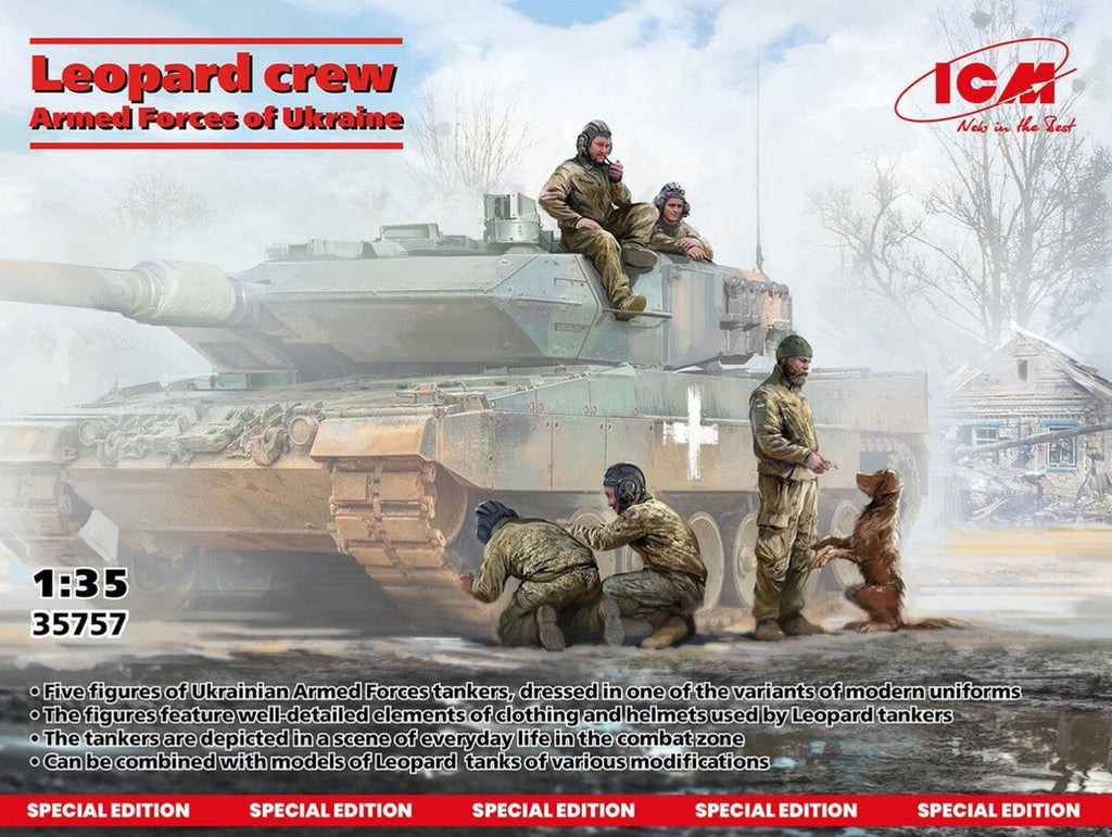 ICM (1/35) Leopard crew of the Armed Forces of Ukraine