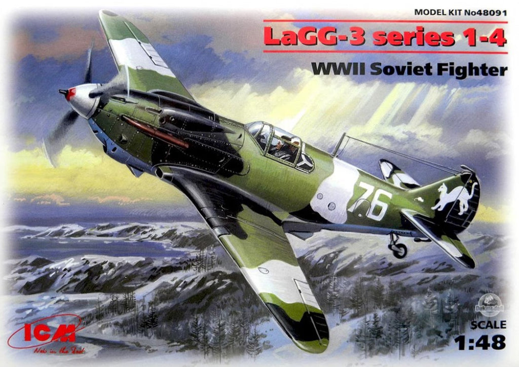 ICM (1/48) LaGG-3 Series 1-4