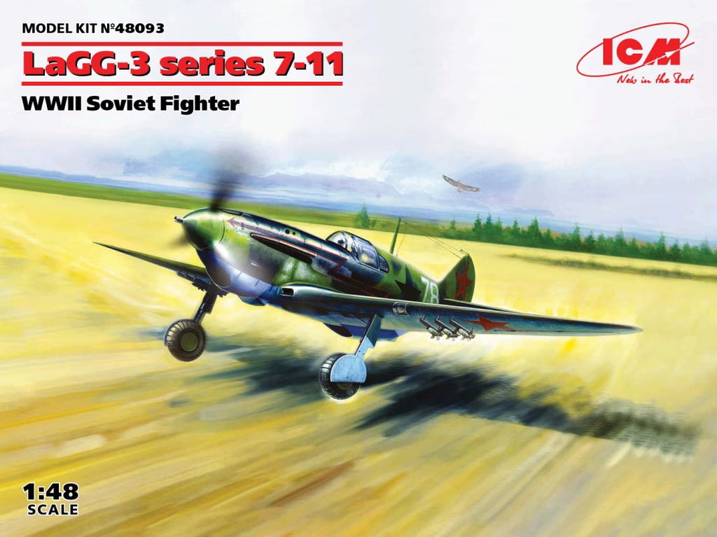 ICM (1/32) LaGG-3 Series 7-11 WWII Soviet Fighter