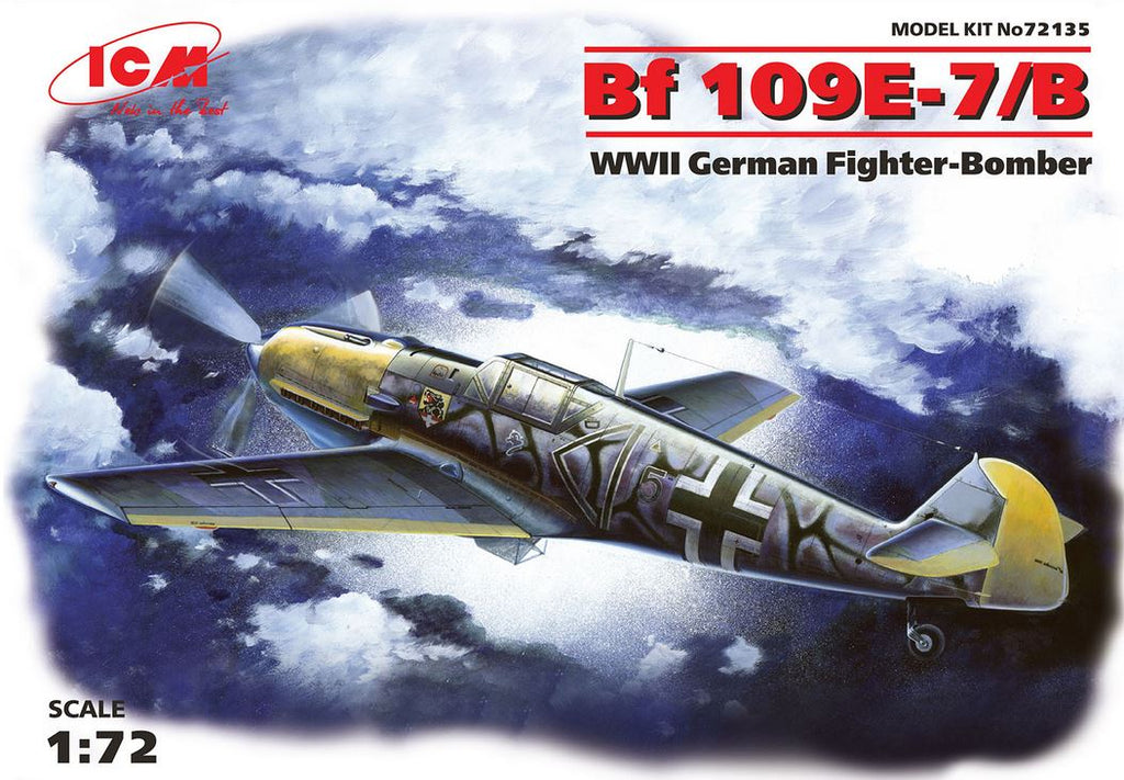 ICM (1/72) Messerschmitt Bf 109E-7/B