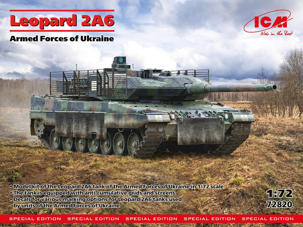 ICM (1/72) Leopard 2A6 Armed Forces of Ukraine