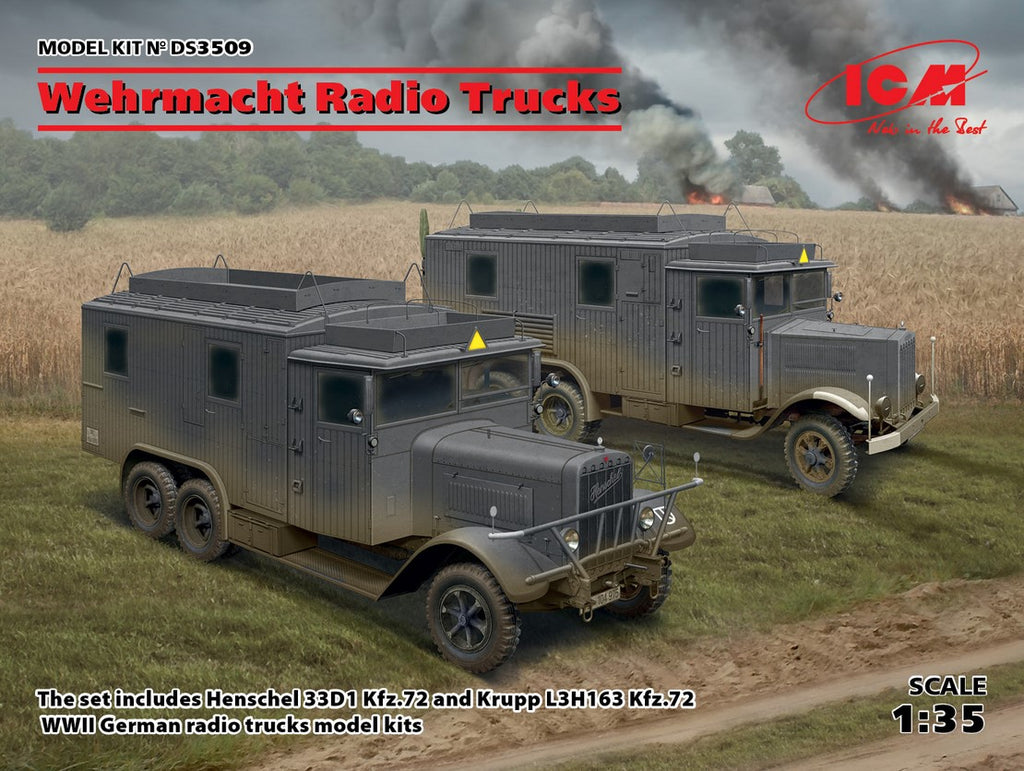 ICM (1/35) Wehrmacht Radio Trucks