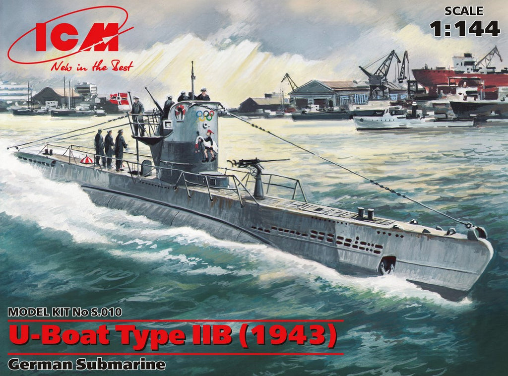 ICM (1/144) U-Boat Type IIB (1943)