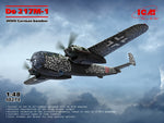 Portada de la caja de la maqueta del bombardero alemán Do 217M1 en escala 1:48 de ICM referencia 48274