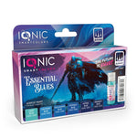 Set de pinturas de colores azules para figuras de la serie IONIC de Ammo con referencia 0507