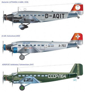 ITALERI (1/72) Junkers JU-52/3 M Tante Ju
