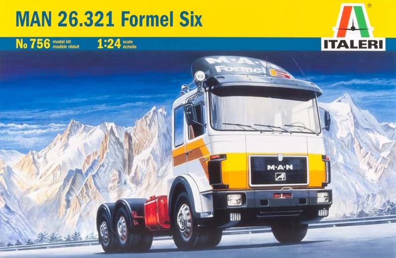 ITALERI (1/24) MAN 26.321 Formel Six