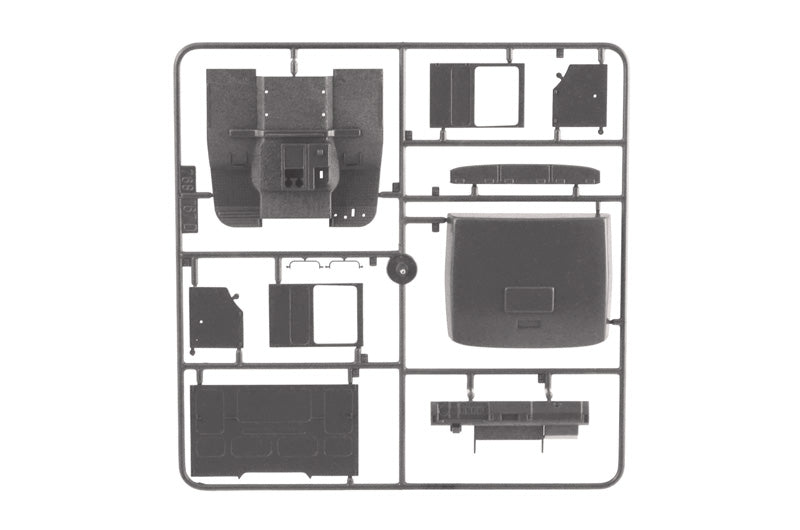 Piezas 3 de la maqueta del camión IVECO 190.38 Cow boy en escala 1:24 de Italeri referencia 90767