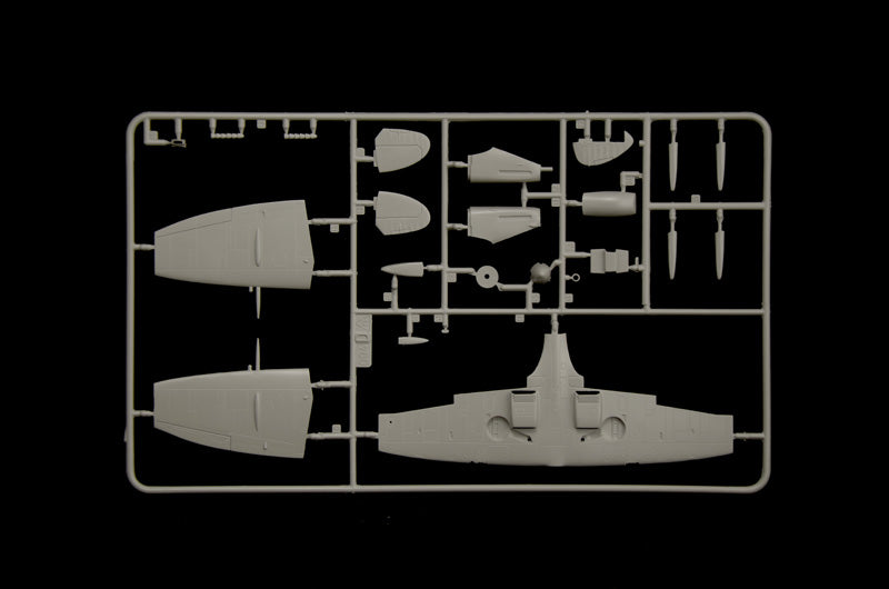 Grapa 3 de la maqueta del caza Spitfire Mk.V o Mk.IX en escala 1:72 de Italeri referencia 1482