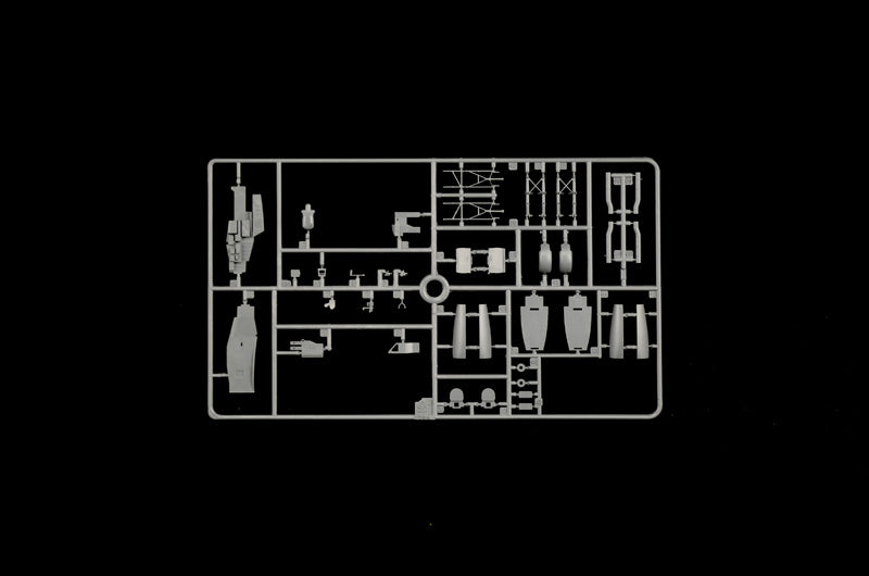 Piezas 4 de la maqueta del bombardero alemán Dornier Do 217 K1/K2 en escala 1:72 de Italeri referencia 1488
