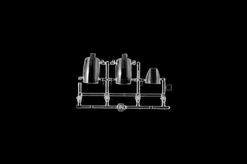 Transparentes de la maqueta del caza italiano Fiat G.91 R en escala 1:48 de Italeri referencia 2645