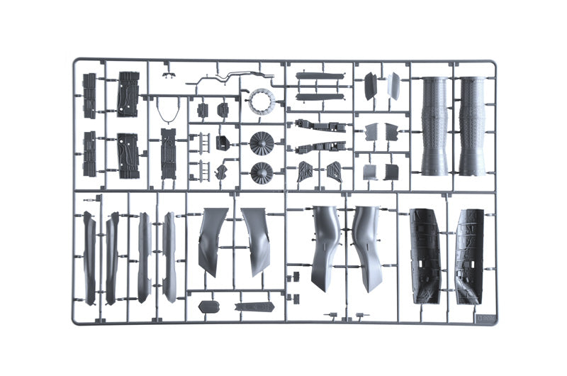 Piezas 4 de la maqueta del caza F-35A en escala 1:48 de Italeri referencia 2836