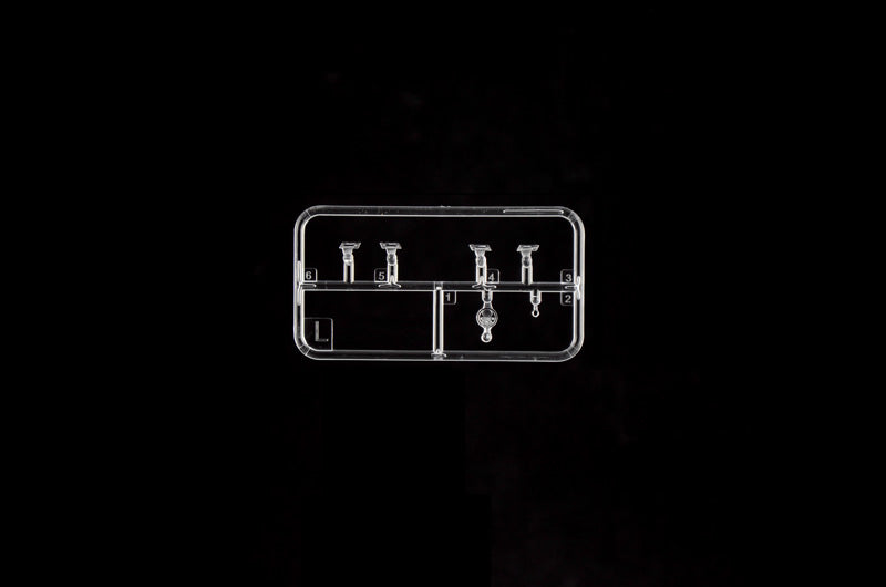 Transparentes 2 de la maqueta del caza F-35A en escala 1:48 de Italeri referencia 2836