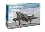 Portada de la caja de la maqueta del caza F-35A en escala 1:48 de Italeri referencia 2836