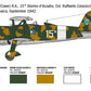 Decoración 1 de la maqueta del caza italiano CR.42 Falco en escala 1:48 de Italeri referencia 2842