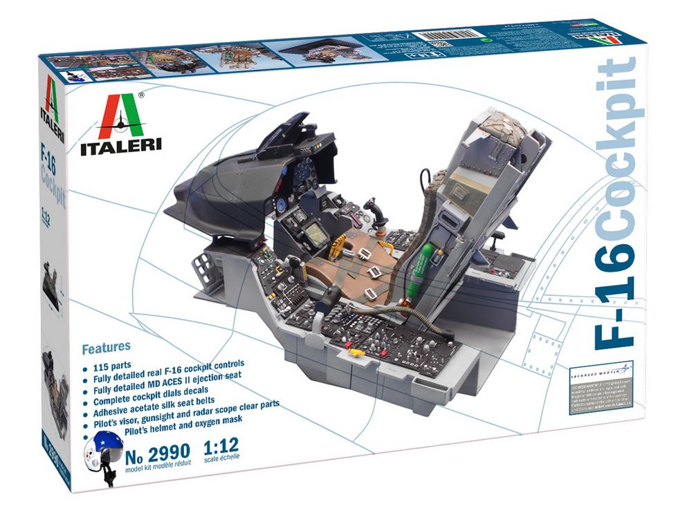 ITALERI (1/12) F-16 Cockpit